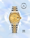 [Store Display]*Rolex Datejust Champagne Dial Stainless Steel 36 mm
