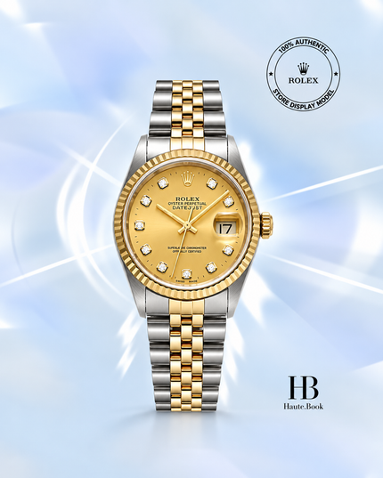 [Store Display]*Rolex Datejust Champagne Dial Stainless Steel 36 mm