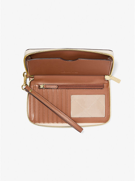 MICHAEL KORS Jet Set Signature Logo Smartphone Wristlet image 1
