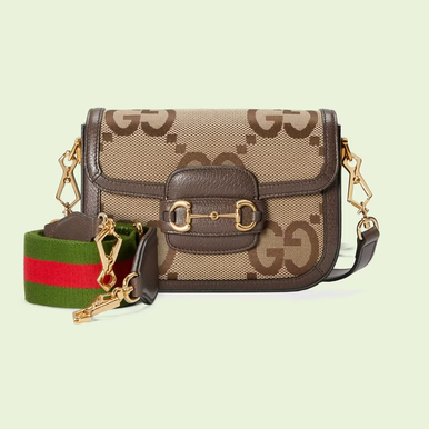 GUCCI Horsebit 1955 Jumbo GG Mini Bag image 4