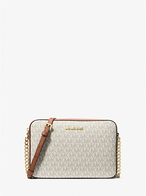 MICHAEL KORS Jet Set Large Printed Logo Crossbody Bag image 0