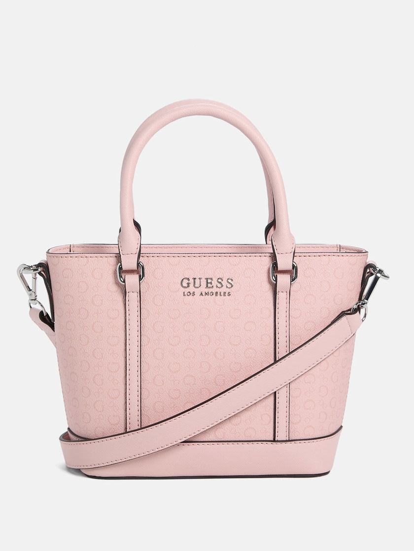 Guess Quinley Logo Mini Tote - Pink image 0