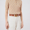 GUCCI GG Marmont Wide Belt - Brown image 1