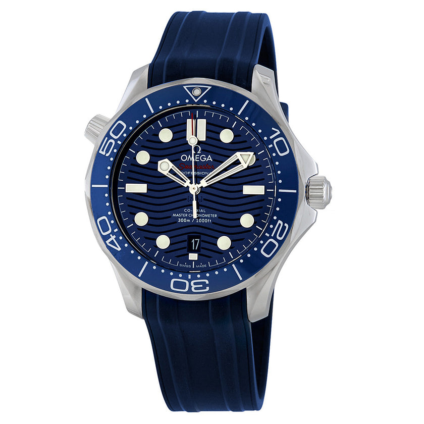 Omega Seamaster Automatic Blue Dial Men's Watch image 0