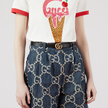 GUCCI Gg Marmont Reversible Thin Belt image 4