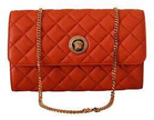 VERSACE Leather Medusa Chain Wallet Bag image 1