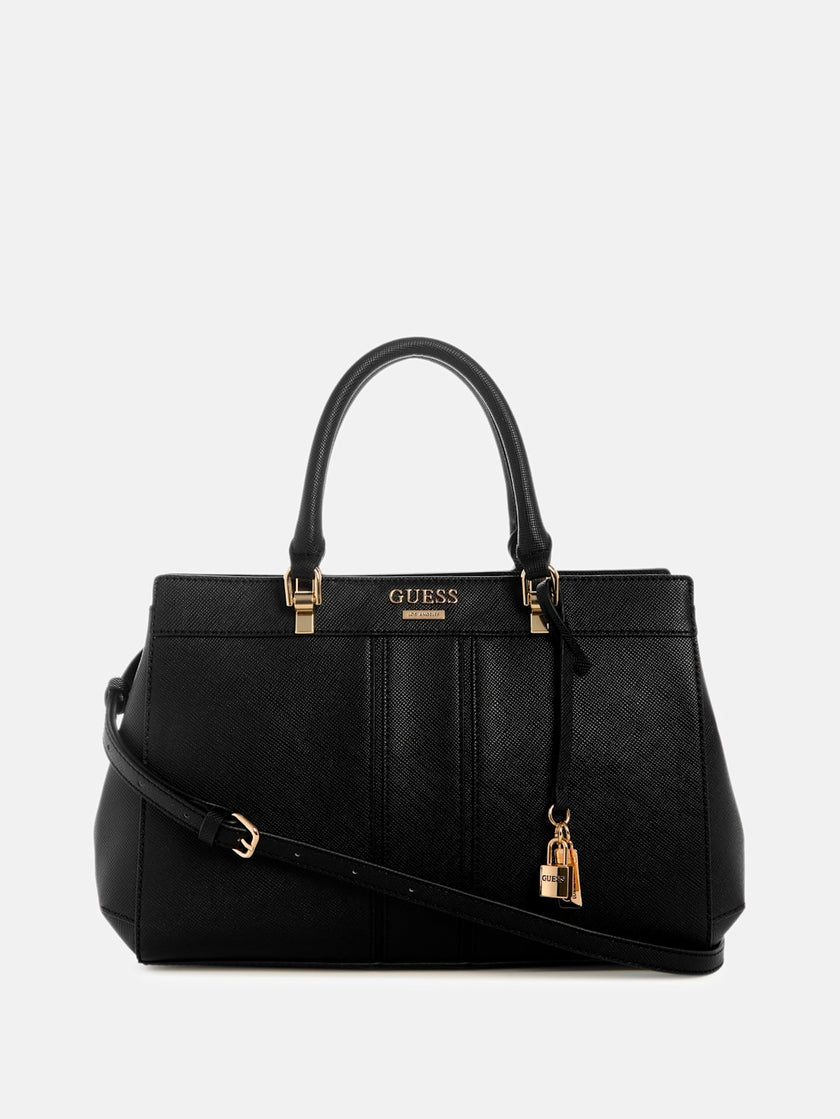 Guess Alesso Satchel - Black image 0