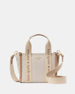 KATE SPADE Kip Canvas Mini Tote Bag - Light Fawn Multi image 0