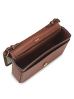 BURBERRY New Hampshire Horseferry Canvas & Leather Crossbody Bag - Natural image 1