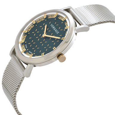 VERSACE  New Generation Quartz Green Dial Ladies Watch (Arriving in Delhi) image 1