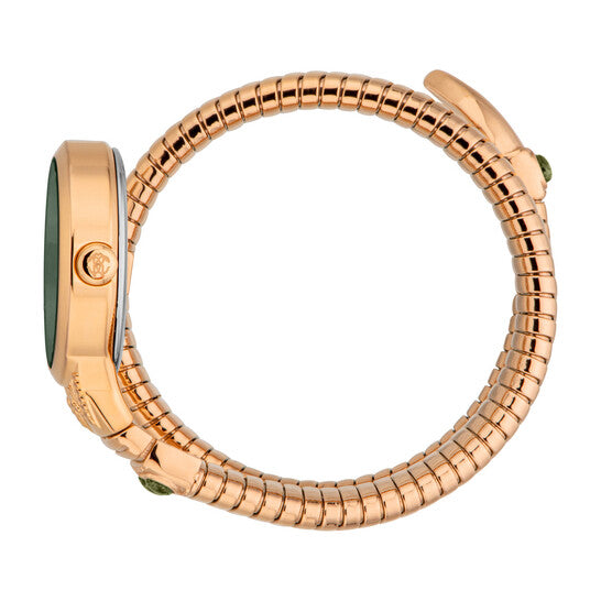 [ARRIVING] ROBERTO CAVALLI Serpente Ornato Green Dial Ladies Watch image 2