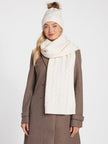 Guess Cable-Knit Scarf - Off-White image 2