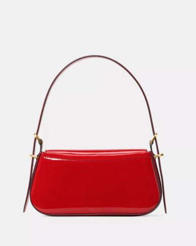 KATE SPADE Bridget Patent Fabric Small Flap Shoulder image 3