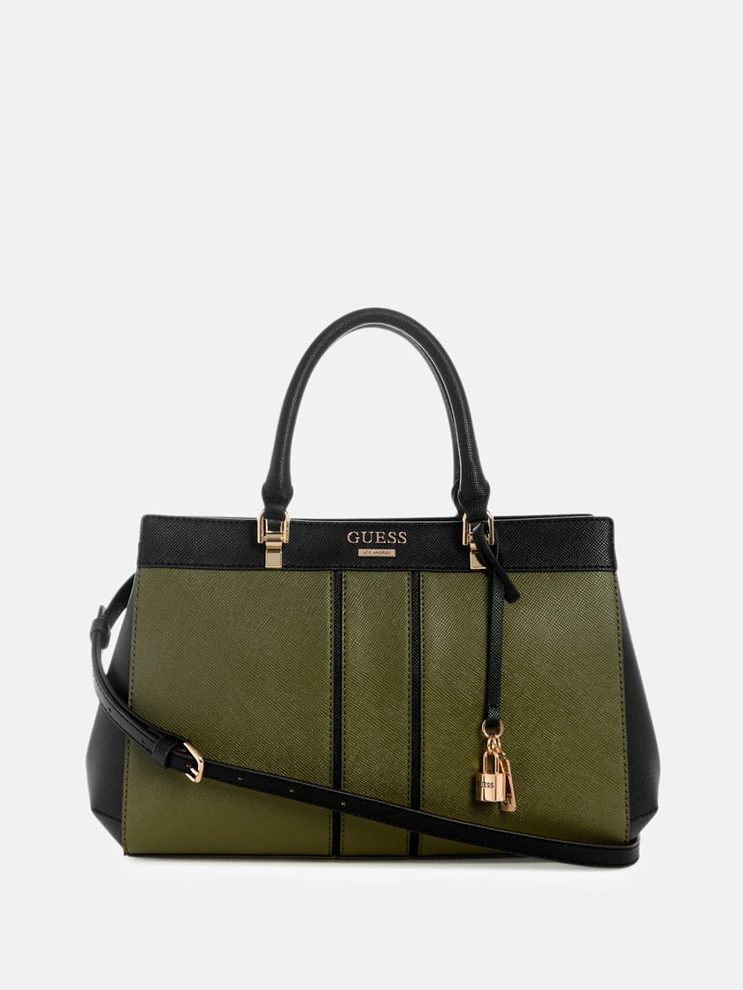 Guess Alesso Satchel - Green image 0