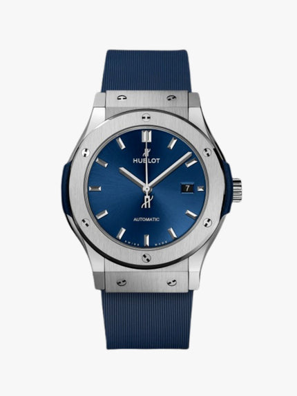 [New] HUBLOT Classic Fusion Titanium 542.NX.7170.RX 42 mm Men's Watch image 0