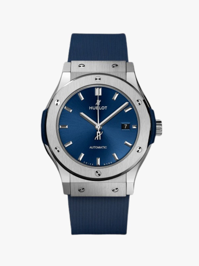 [New] HUBLOT Classic Fusion Titanium 542.NX.7170.RX 42 mm Men's Watch image 0