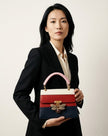 GUCCI Faux Pearl Queen Margaret Top Handle Bag image 0