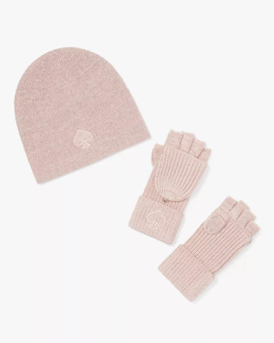 KATE SPADE Metallic Spade Winter Accessories Box Set image 0
