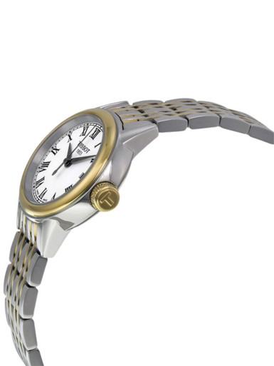 TISSOT  Carson White Dial Two-Tone Ladies Watch image 1
