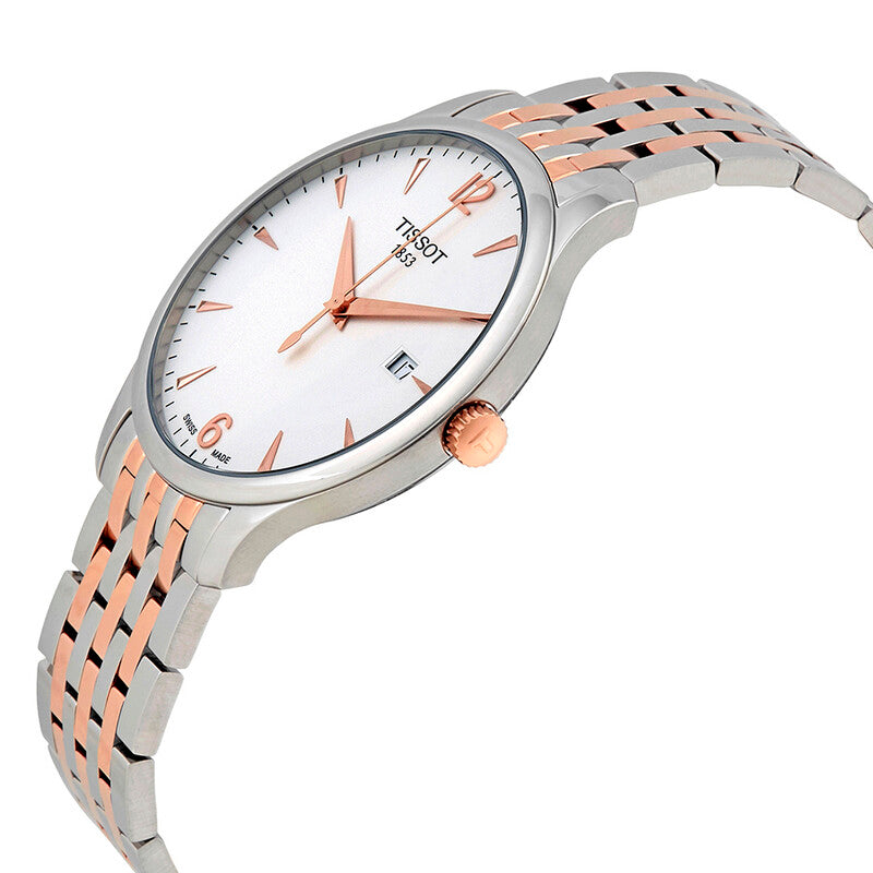 TISSOT Tradition Silver Dial Men's Watch image 1