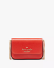 KATE SPADE  Madison Card Case Crossbody - Tomato Slice image
