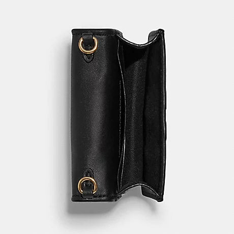 COACH Mini Wallet On A Chain In Signature Leather (@Delhi Studio) image 2