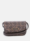 GUESS Yuna Logo Micro Crossbody - Neutral image