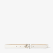 JIMMY CHOO Mini Helina Smooth Leather Belt - Latte Light Gold, 85 image