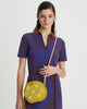 [AT DELHI] TORY BURCH T Monogram Contrast Embossed Moon Bag image 0