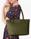KATE SPADE  Harlow Tote -  Enchanted Green image 1