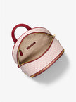 Michael Kors Rhea Medium Metallic Signature Logo Backpack image 2