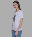 KARL LAGERFELD Round Head Duo Tee - White image 1
