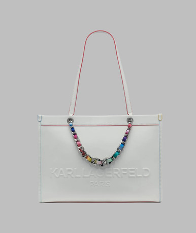 KARL LAGERFELD Savoie Large Leather Tote image 3
