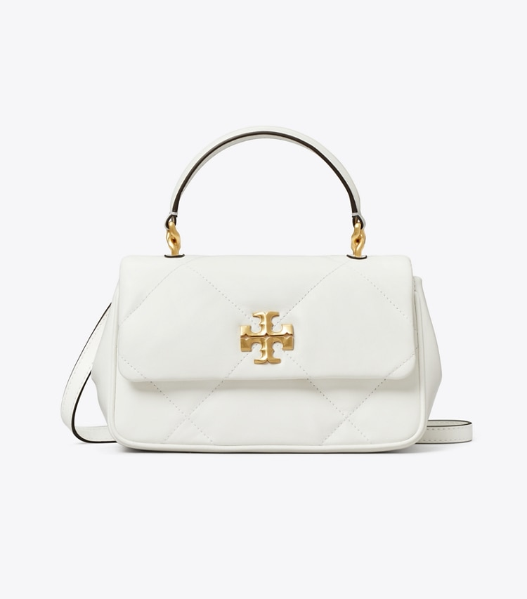 TORY BURCH Kira Diamond Quilt Top-Handle - Blanc image
