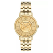 VERSACE  V-Eternal Quartz Gold Dial Ladies Watch image 0