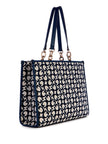 Guess Myrtille Jacquard Logo Tote - Blue image 2