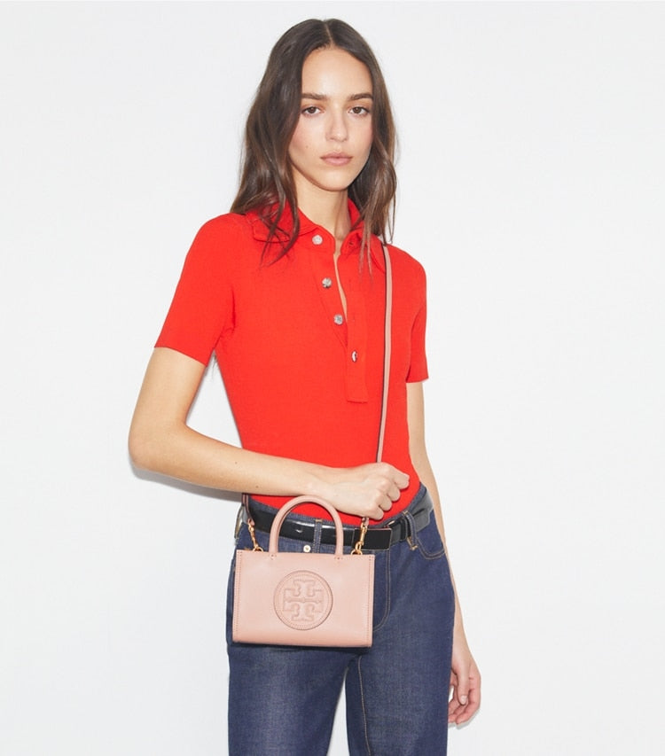 TORY BURCH Mini Ella Bio Tote - Light Sand image 1