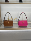 VERSACE La Medusa Shoulder Bag - Brown image