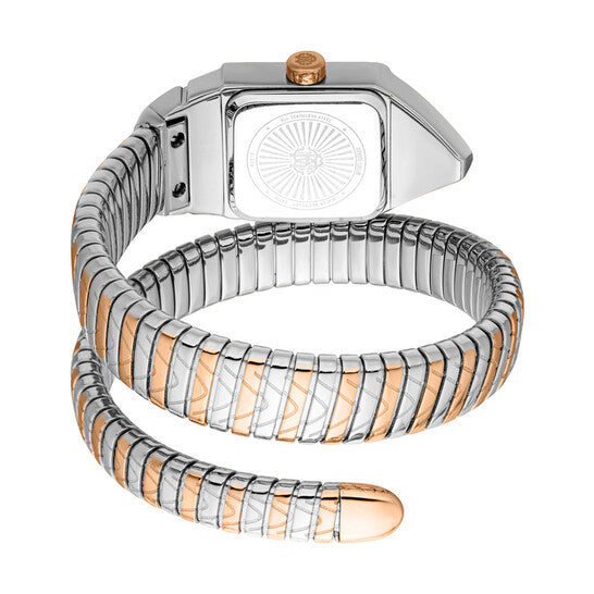 [AT DELHI] ROBERTO CAVALLI Snake Core Silver-tone Dial Ladies Watch image 1
