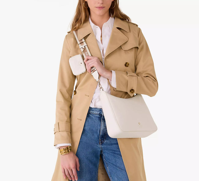 KATE SPADE Emma Large Crossbody Bag - Parchment image 1