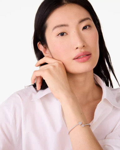 KATE SPADE Yours Truly Pave Open Hinge Cuff image 3