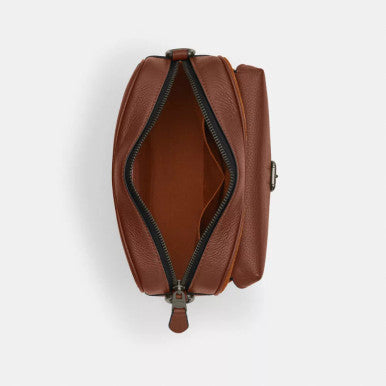 COACH Warner Crossbody Bag In Signature Suede image 2