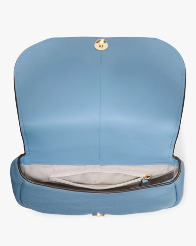KATE SPADE Kayla Pebbled Leather Saddle Bag (Arriving In Delhi ) image 3