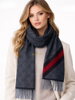 GUCCI GG Logo Wool Scarf (Arriving In Delhi) image 0
