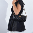 VERSACE Medusa Quilted Crossbody - Black image 0