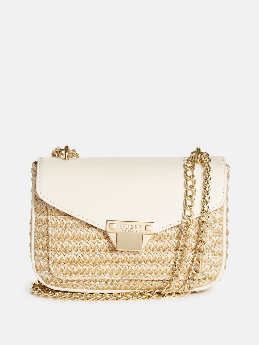 GUESS  Gemma Wallet-On-A-String - White image