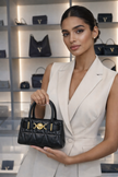 VERSACE Medusa 95 Quilted Tote Bag Black image 0