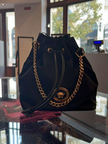 VERSACE Medusa Nylon Bunket Crossbody Bag image 1
