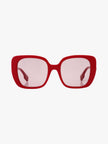 BURBERRY Helena Pink Square Ladies Sunglasses image 0