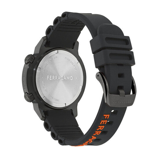 SALVATORE FERRAGAMO Sport Quartz Black Dial Men's Watch image 1